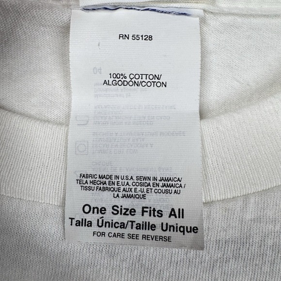 Vintage Garfield Cat Sleepshirt Nightgown One Size White Retro Nap 100% Cotton - Picture 8 of 11